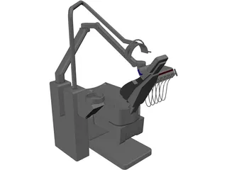 Dental Unit 3D Model