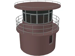 Lighthouse Small 3D Model