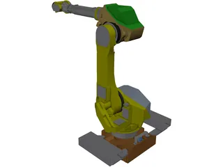 Fanuc M-710iC_50 Robot 3D Model