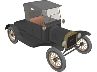 Ford T 3D Model