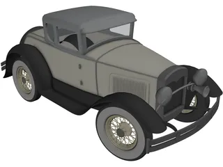 Ford A 3D Model