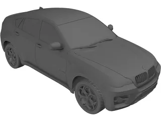 BMW X6 3D Model