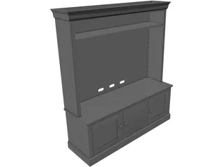 TV Cabinet 3D Model