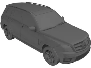 Mercedes-Benz GLK 220 CDI 4MATIC BlueEFFICIENCY 3D Model