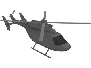 Eurocopter BK-117 3D Model