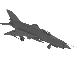 MiG-21 3D Model