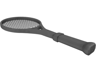 Tennis Racket 3D Model