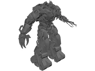 Transformers Decepticon Megatron 3D Model