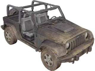 Jeep Wrangler 3D Model