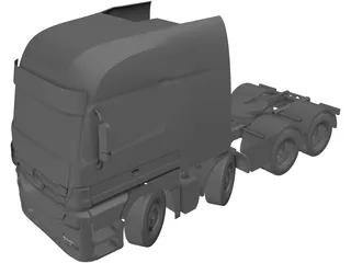 Mercedes-Benz Titan Truck 3D Model