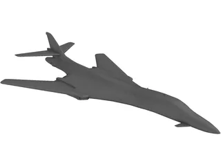 Rockwell B-1B Lancer 3D Model