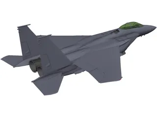 McDonnell Douglas F-15E 3D Model