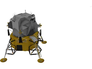 Apollo Lunar Module 3D Model