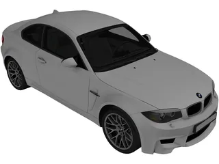 BMW 1 Series M Coupe (2011) 3D Model