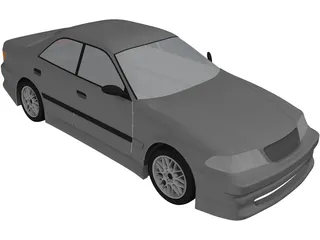 Toyota Mark II (X100) 3D Model