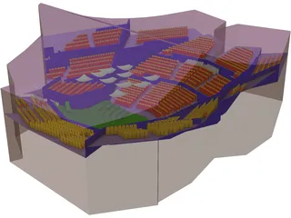 Berlin Philharmonie 3D Model