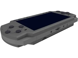 Sony PlayStation Portable Slim (2004) 3D Model