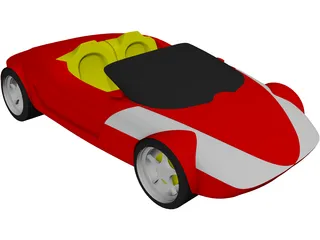 Car Concept 3D Model