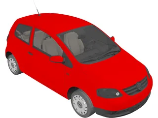 Volkswagen Fox 3-Door (2003) 3D Model