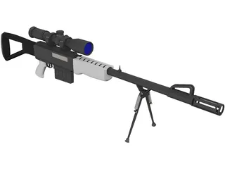 Rifle 3D Model