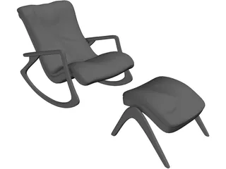 Armchair 3D Model