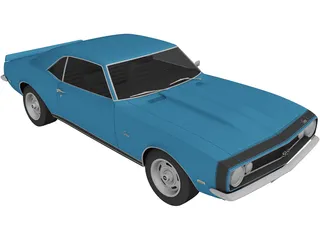 Chevrolet Camaro SS (1967) 3D Model