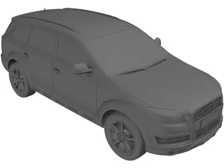 Audi Q7 (2010) 3D Model