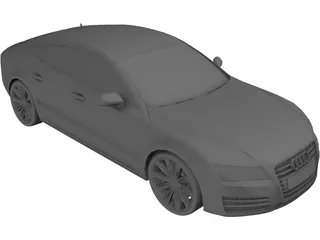 Audi A7 Sportback (2009) 3D Model
