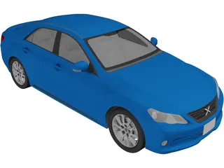 Toyota Mark X 3D Model