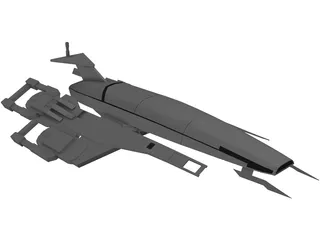 Mass Effect Normandy SSV SR1 3D Model