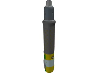 Atlas Copco Screwdriver 3D Model