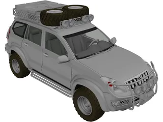 Toyota Land Cruiser 3D Model