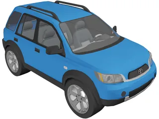 Toyota Rush 3D Model