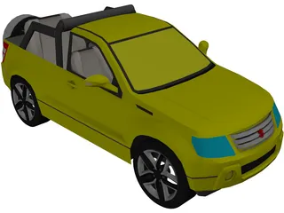 Suzuki Grand Vitara Convertible 3D Model