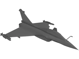 Dassault Rafale 3D Model