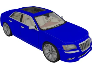 Lancia Thema (2013) 3D Model