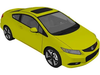 Honda Civic (2012) 3D Model