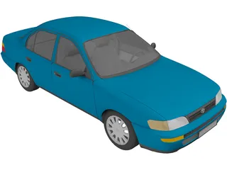 Toyota Corolla 1.6 XE.I. 3D Model