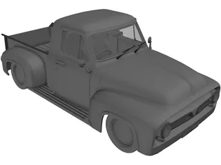 Ford F100 (1955) 3D Model