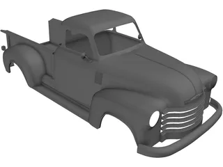 Chevrolet Pickup Body 3D Model