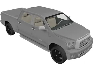 Toyota Tundra Pick Up (2008) 3D Model