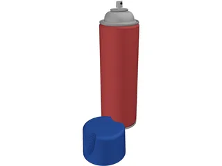 Paint Can 3D Model