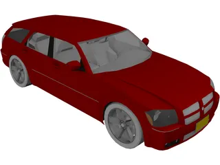 Dodge Magnum SRT8 3D Model