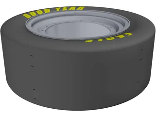 Wheel Assembly FSAE 3D Model