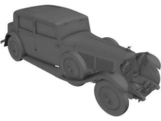 Bentley (1932) 3D Model