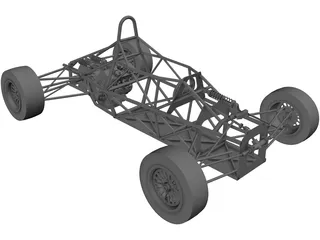 Chassis F600 3D Model