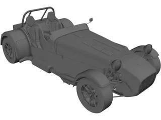 Caterham R500 3D Model