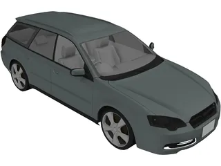 Subaru Outback 3D Model