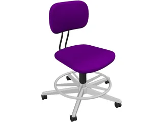 Chair Draftmans 3D Model