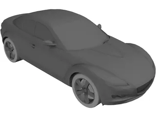 Mazda RX-8 (2003) 3D Model